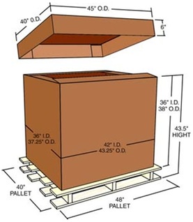 Dimensions: Gaylord Box